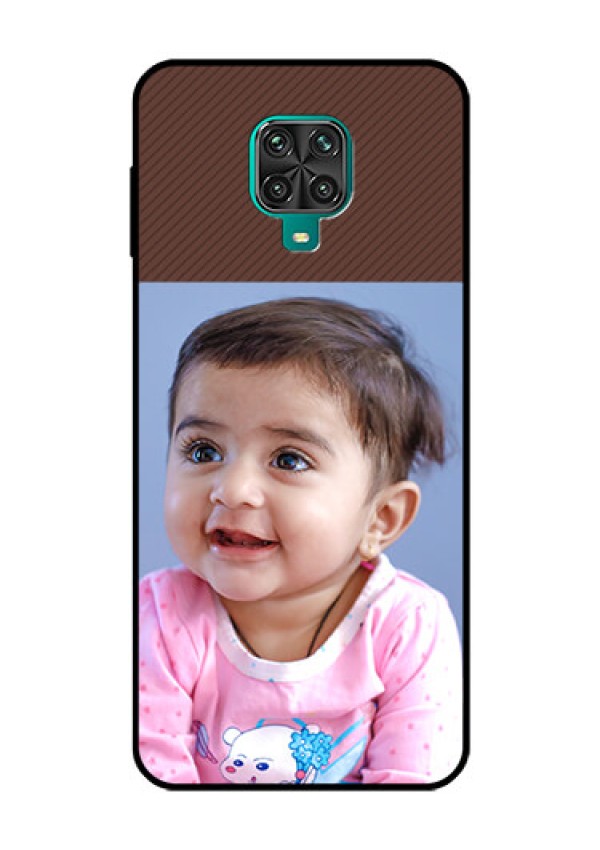 Redmi Note 9 Pro Max Custom Glass Mobile Case  - Elegant Case Design
