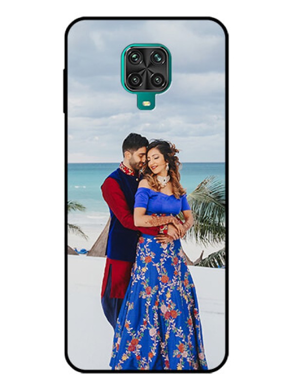 Custom Redmi Note 9 Pro Max Photo Printing on Glass Case  - Upload Full Picture Design
