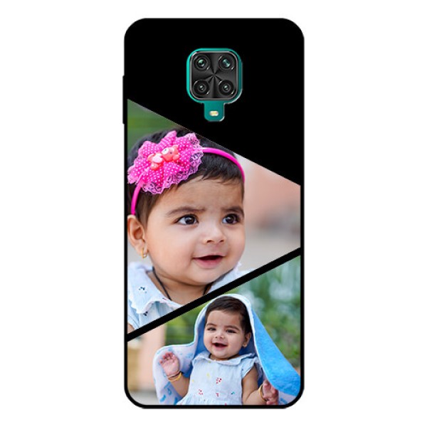 Redmi Note 9 Pro Max Custom Glass Phone Case  - Semi Cut Design