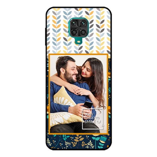 Redmi Note 9 Pro Max Custom Glass Mobile Case - Pattern Design Redmi Note 9 Pro Max Custom Glass Mobile Case - Pattern Design