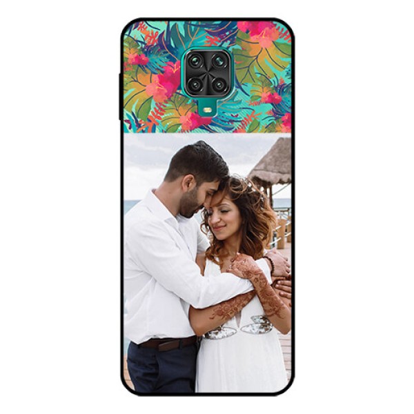Redmi Note 9 Pro Max Photo Printing on Glass Case - Watercolor Floral Design Redmi Note 9 Pro Max Photo Printing on Glass Case - Watercolor Floral Design