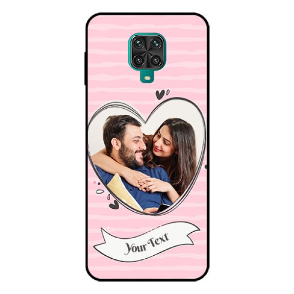 Redmi Note 9 Pro Max Custom Glass Phone Case - Vintage Heart Design Redmi Note 9 Pro Max Custom Glass Phone Case - Vintage Heart Design