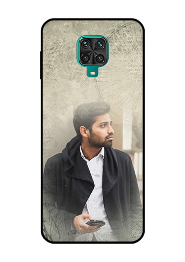 Redmi Note 9 Pro Max Custom Glass Phone Case  - with vintage design