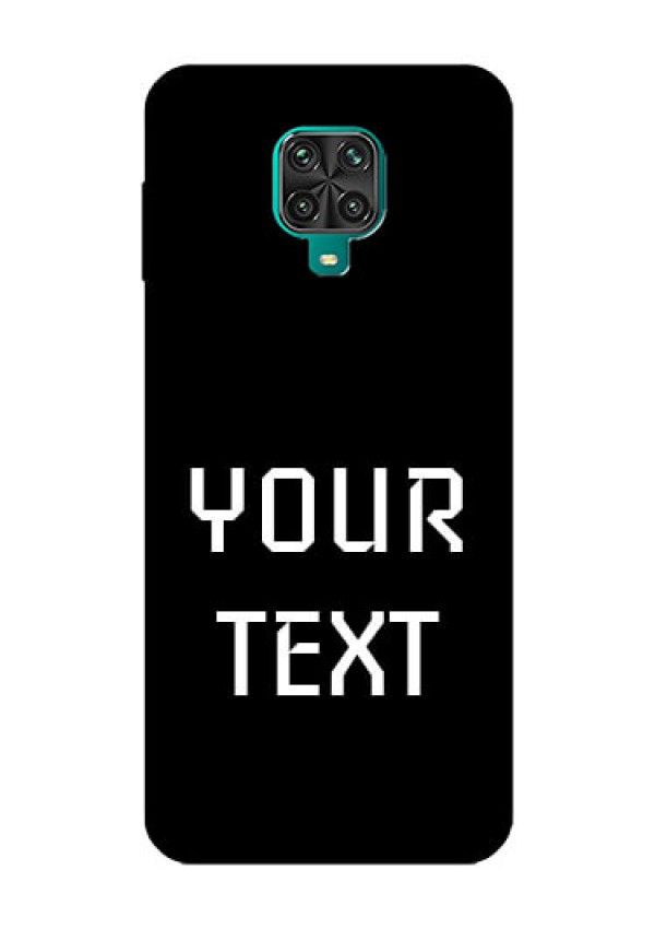 Redmi Note 9 Pro Max Your Name on Glass Phone Case