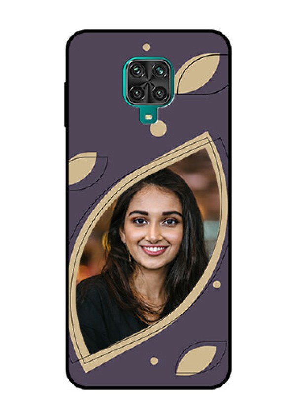 Xiaomi Redmi Note 9 Pro Max Custom Glass Mobile Case - Falling Leaf Design