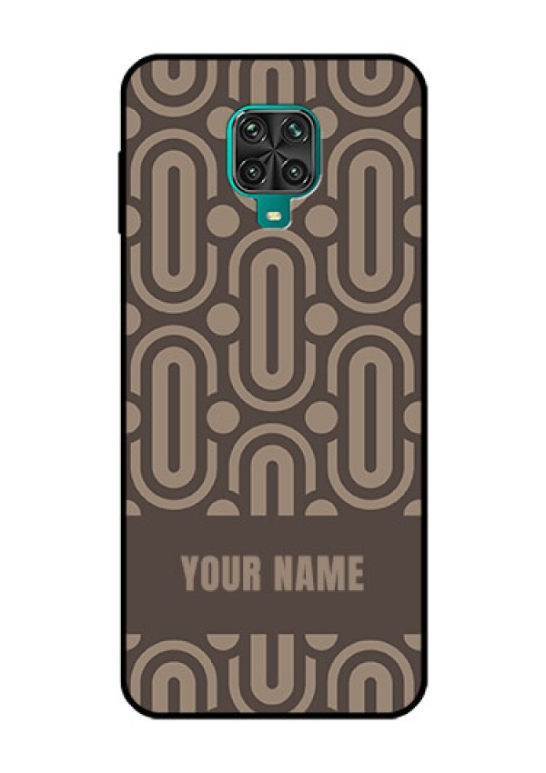Xiaomi Redmi Note 9 Pro Max Custom Glass Phone Case - Captivating Zero Pattern Design