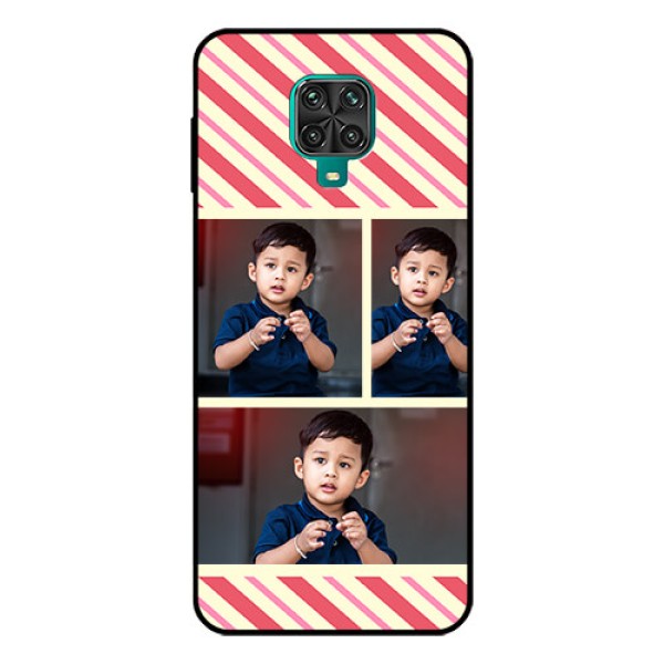 Redmi Note 9 Pro Personalized Glass Phone Case  - Picture Upload Mobile Case Design