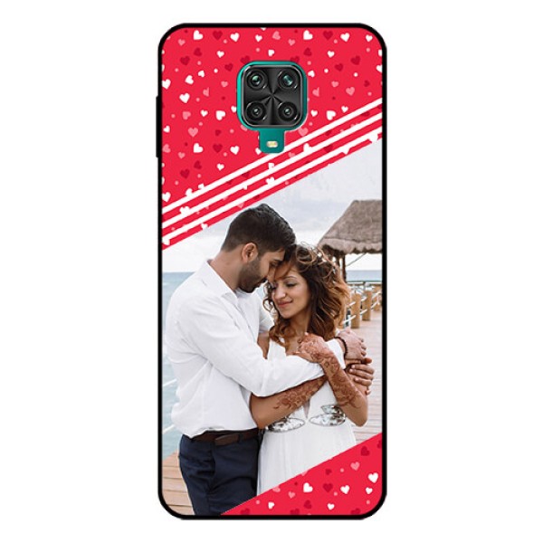 Redmi Note 9 Pro Custom Glass Mobile Case - Valentines Gift Design Redmi Note 9 Pro Custom Glass Mobile Case - Valentines Gift Design