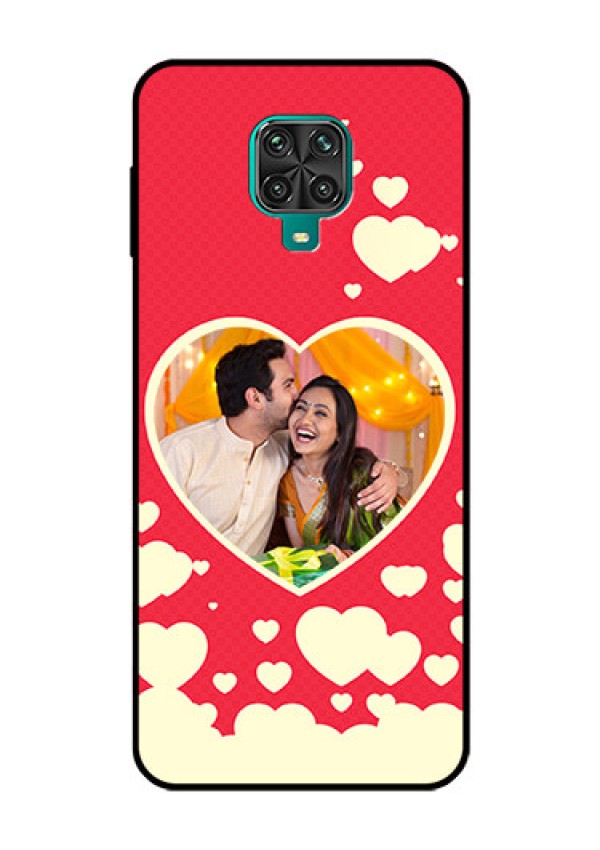 Redmi Note 9 Pro Custom Glass Mobile Case  - Love Symbols Phone Cover Design