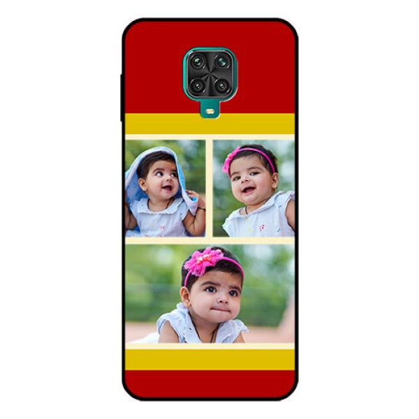 Redmi Note 9 Pro Custom Glass Mobile Case - Multiple Pic Upload Design Redmi Note 9 Pro Custom Glass Mobile Case - Multiple Pic Upload Design