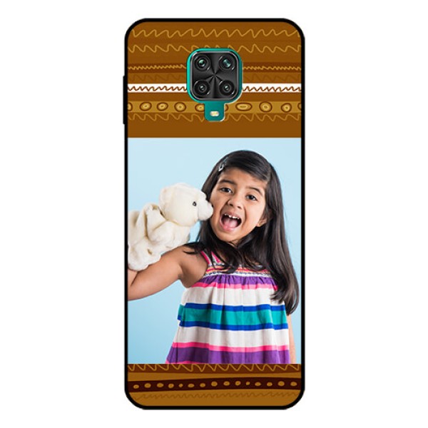 Redmi Note 9 Pro Custom Glass Phone Case  - Friends Picture Upload Design 