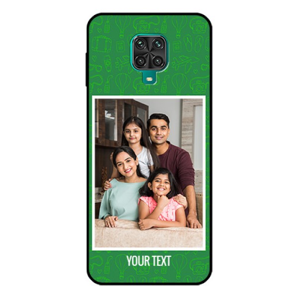 Redmi Note 9 Pro Personalized Glass Phone Case - Picture Upload Design Redmi Note 9 Pro Personalized Glass Phone Case - Picture Upload Design
