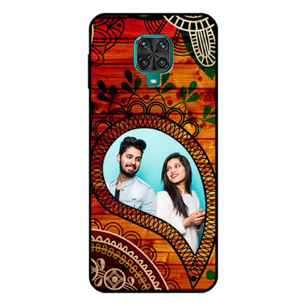 Redmi Note 9 Pro Personalized Glass Phone Case  - Abstract Colorful Design