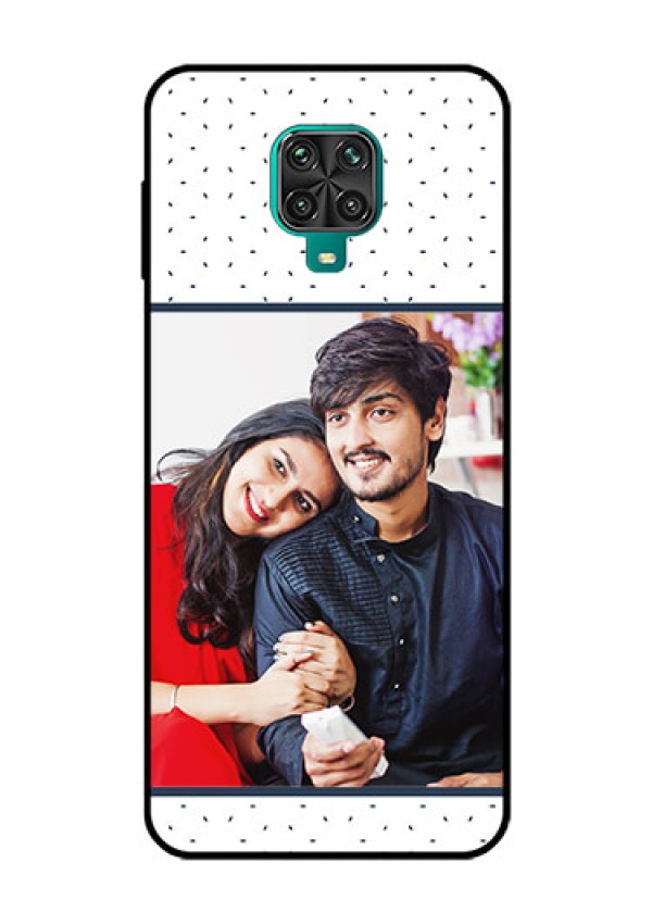 Redmi Note 9 Pro Personalized Glass Phone Case  - Premium Dot Design