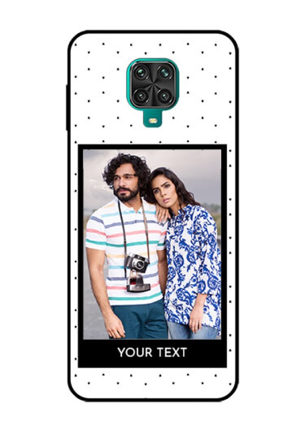 Redmi Note 9 Pro Photo Printing on Glass Case  - Premium Design