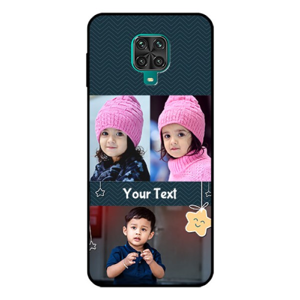 Redmi Note 9 Pro Custom Glass Mobile Case - Hanging Stars Design Redmi Note 9 Pro Custom Glass Mobile Case - Hanging Stars Design
