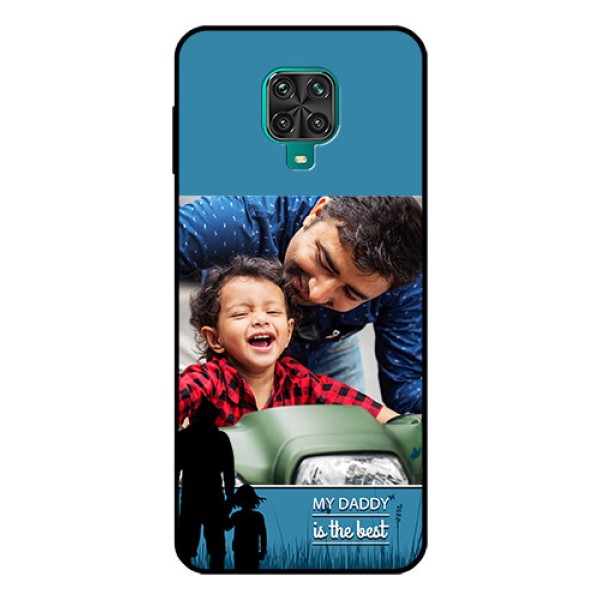 Redmi Note 9 Pro Custom Glass Mobile Case - Best dad design Redmi Note 9 Pro Custom Glass Mobile Case - Best dad design