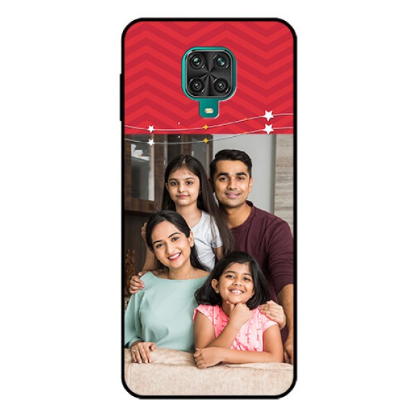 Redmi Note 9 Pro Personalized Glass Phone Case - Happy Family Design Redmi Note 9 Pro Personalized Glass Phone Case - Happy Family Design
