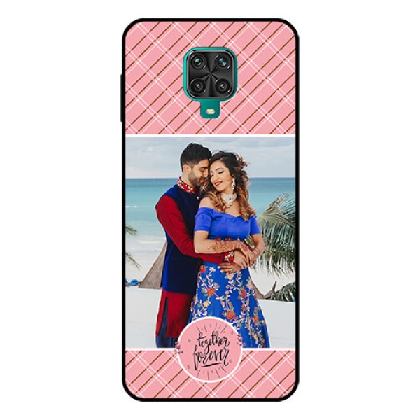 Redmi Note 9 Pro Personalized Glass Phone Case - Together Forever Design Redmi Note 9 Pro Personalized Glass Phone Case - Together Forever Design