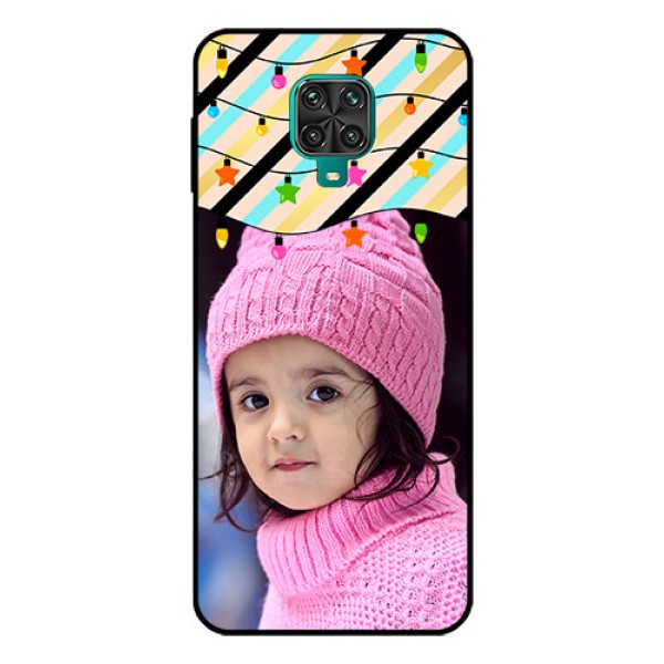 Redmi Note 9 Pro Custom Glass Mobile Case - Lights Hanging Design Redmi Note 9 Pro Custom Glass Mobile Case - Lights Hanging Design