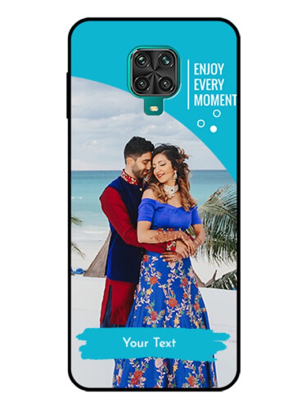 Custom Redmi Note 9 Pro Custom Glass Mobile Case  - Happy Moment Design