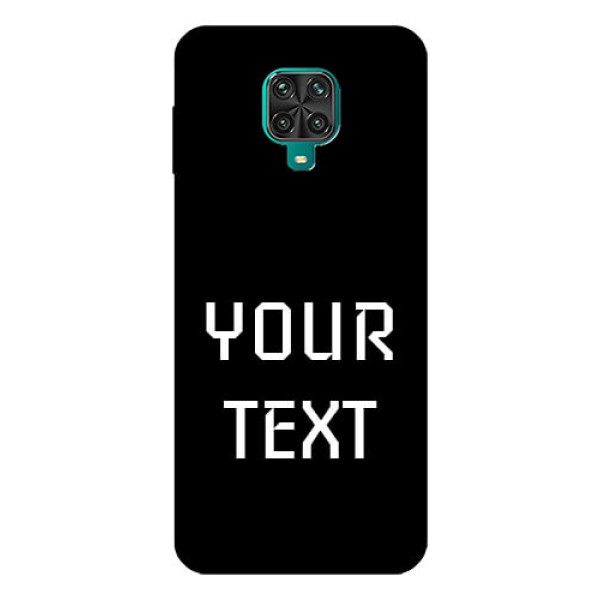Redmi Note 9 Pro Your Name on Glass Phone Case