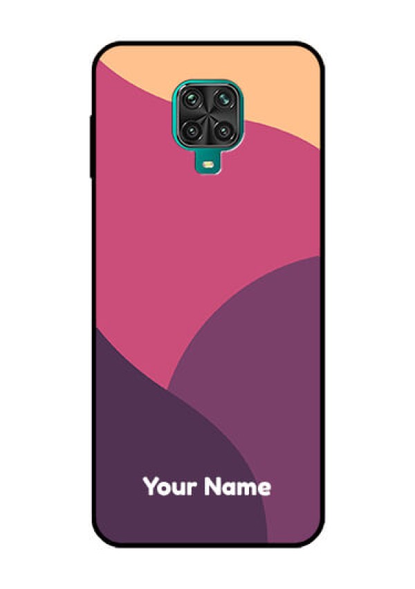 Xiaomi Redmi Note 9 Pro Custom Glass Phone Case - Mixed Multi-colour abstract art Design