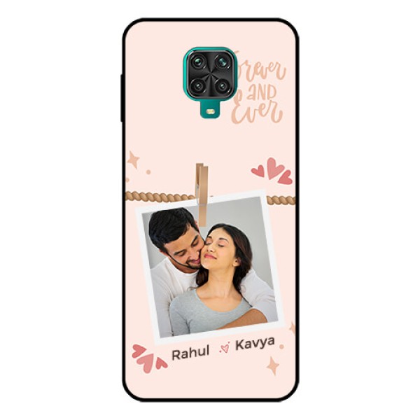 Xiaomi Redmi Note 9 Pro Custom Glass Phone Case - Forever and ever love Design Xiaomi Redmi Note 9 Pro Custom Glass Phone Case - Forever and ever love Design