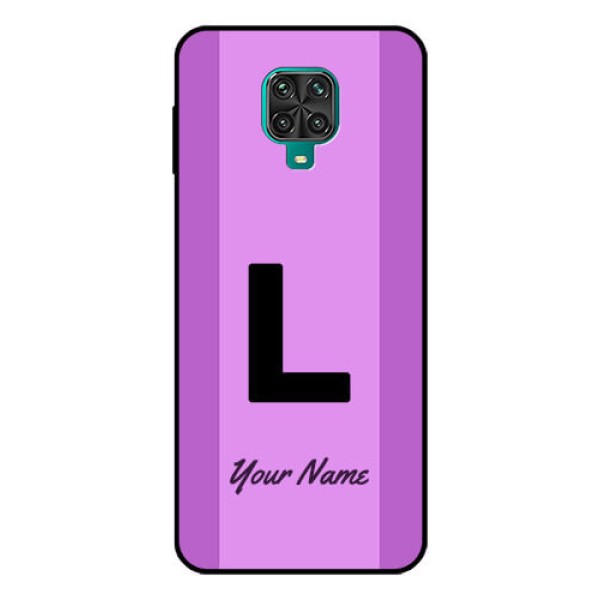 Xiaomi Redmi Note 9 Pro Custom Glass Phone Case - Tricolor custom text Design Xiaomi Redmi Note 9 Pro Custom Glass Phone Case - Tricolor custom text Design