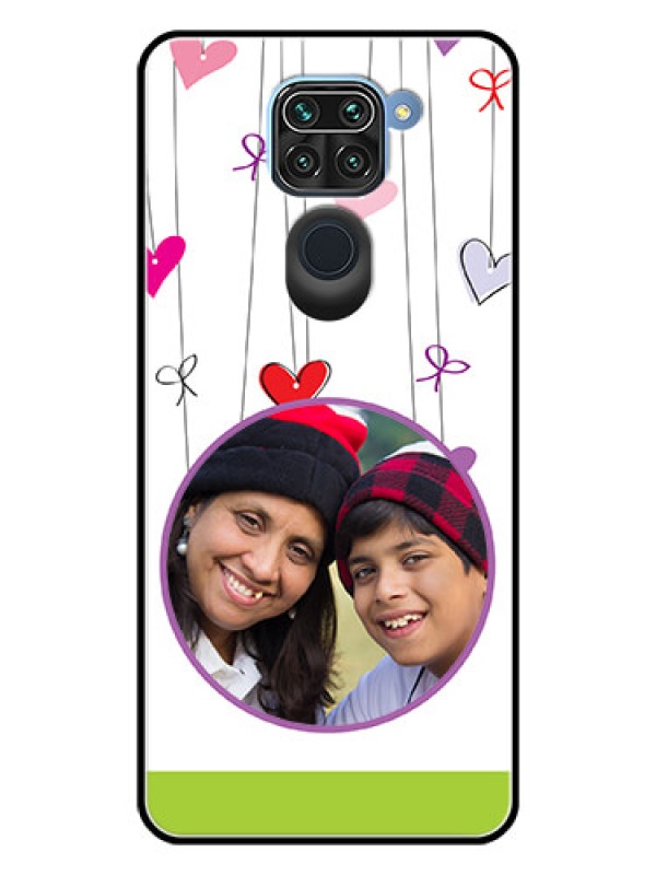 Custom Redmi Note 9 Photo Printing on Glass Case  - Cute Kids Phone Case Design