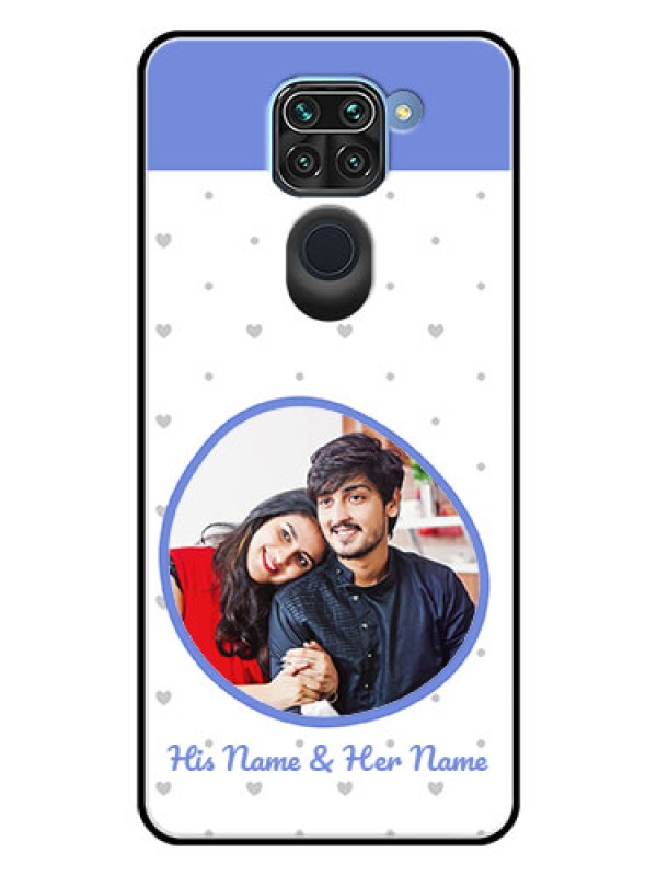 Custom Redmi Note 9 Photo Printing on Glass Case  - Premium Case Design