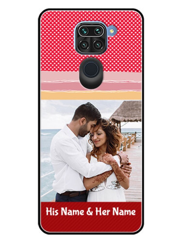 Custom Redmi Note 9 Custom Glass Mobile Case  - Premium Case Design