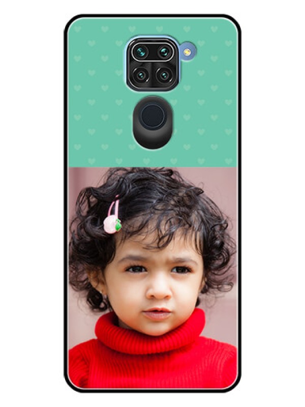 Custom Redmi Note 9 Custom Glass Phone Case  - Lovers Picture Design