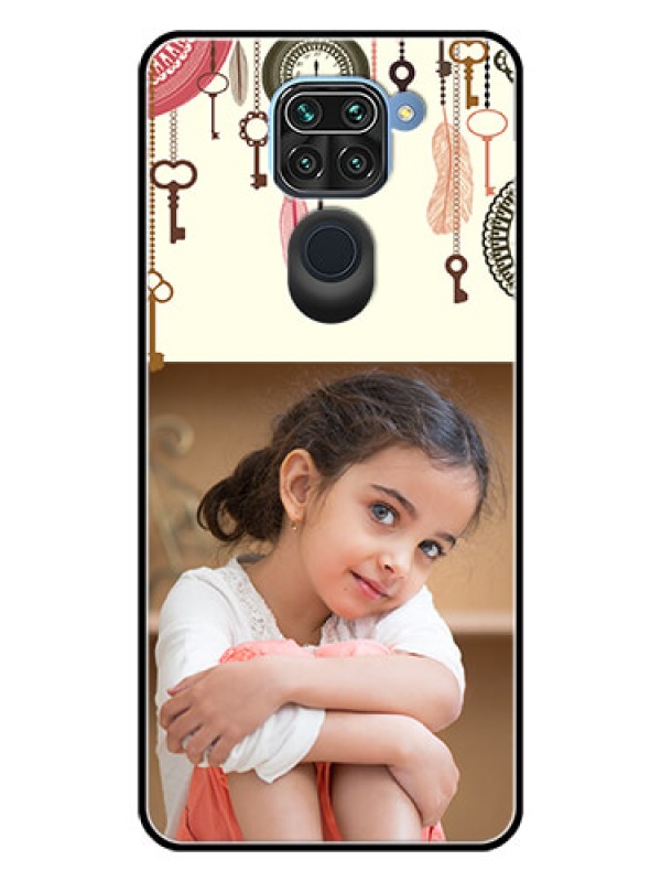 Custom Redmi Note 9 Custom Glass Mobile Case  - Boho Style Design