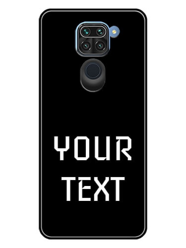 Custom Redmi Note 9 Your Name on Glass Phone Case