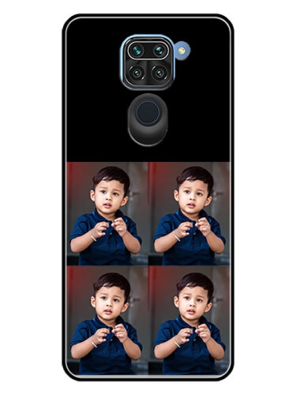Custom Redmi Note 9 4 Image Holder on Glass Mobile Cover