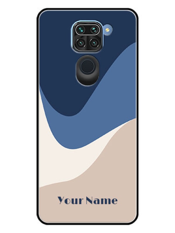 Custom Xiaomi Redmi Note 9 Custom Glass Phone Case - Abstract Drip Art Design