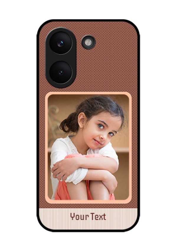 Xiaomi Redmi Turbo 5 Custom Glass Phone Case - Simple Pic Upload Design