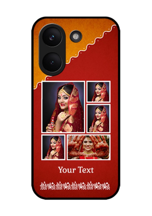 Xiaomi Redmi Turbo 5 Custom Glass Phone Case - Wedding Pic Upload Design