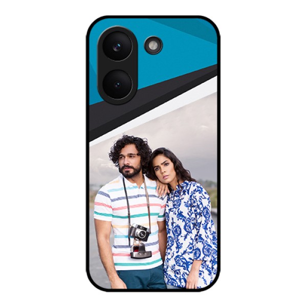 Xiaomi Redmi Turbo 5 Custom Glass Phone Case - Simple Pattern Photo Upload Design Xiaomi Redmi Turbo 5 Custom Glass Phone Case - Simple Pattern Photo Upload Design