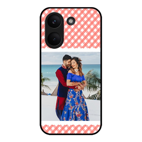 Xiaomi Redmi Turbo 5 Custom Glass Phone Case - Pink Pattern Design