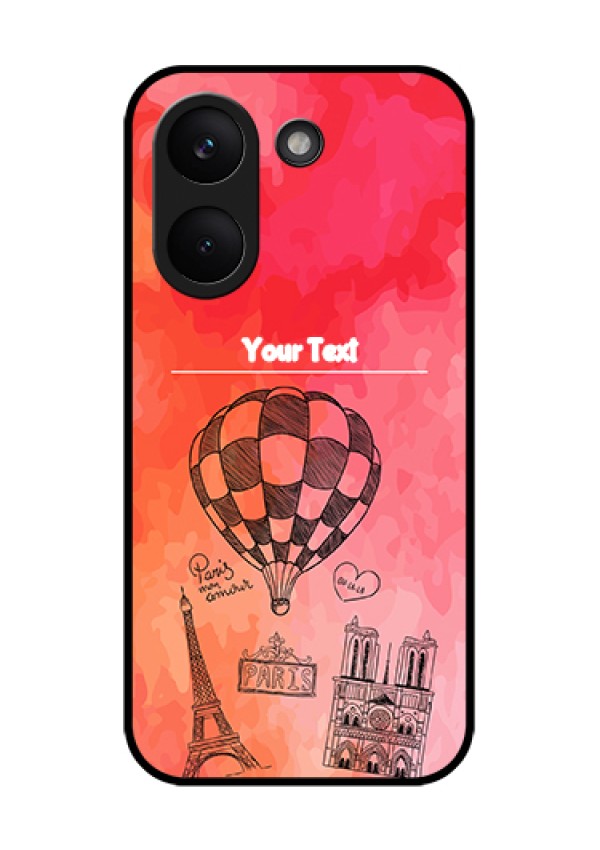 Xiaomi Redmi Turbo 5 Custom Glass Phone Case - Paris Theme Design