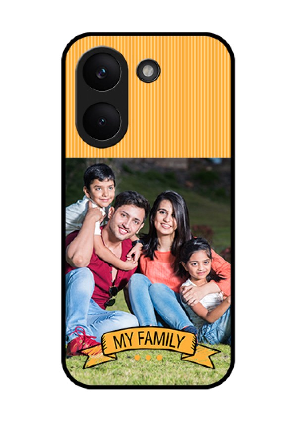Xiaomi Redmi Turbo 5 Custom Glass Phone Case - My Family Design