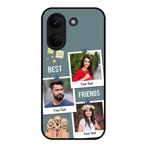 Xiaomi Redmi Turbo 5 Custom Glass Phone Case - Sticky Frames And Friendship Design Xiaomi Redmi Turbo 5 Custom Glass Phone Case - Sticky Frames And Friendship Design