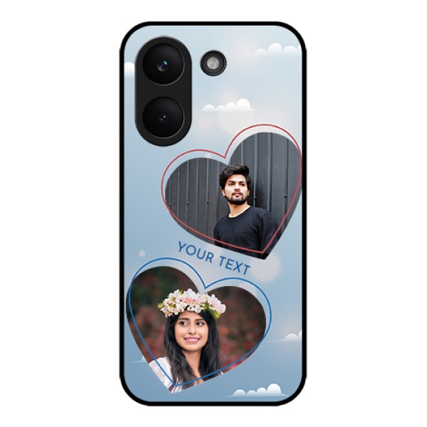 Xiaomi Redmi Turbo 5 Custom Glass Phone Case - Blue Color Couple Design Xiaomi Redmi Turbo 5 Custom Glass Phone Case - Blue Color Couple Design