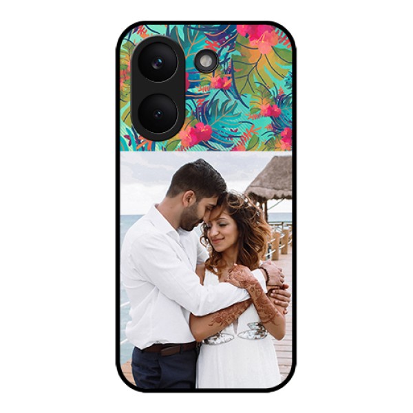 Xiaomi Redmi Turbo 5 Custom Glass Phone Case - Watercolor Floral Design