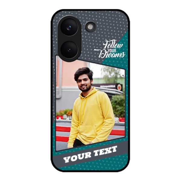 Xiaomi Redmi Turbo 5 Custom Glass Phone Case - Background Pattern Design With Quote Xiaomi Redmi Turbo 5 Custom Glass Phone Case - Background Pattern Design With Quote