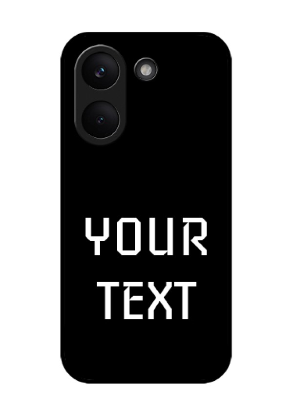 Xiaomi Redmi Turbo 5 Custom Glass Phone Case - Your Name Design
