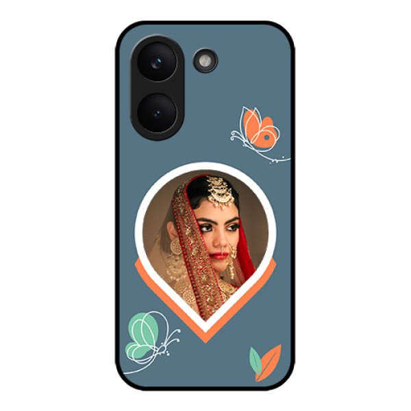 Xiaomi Redmi Turbo 5 Custom Glass Phone Case - Droplet Butterflies Design Xiaomi Redmi Turbo 5 Custom Glass Phone Case - Droplet Butterflies Design