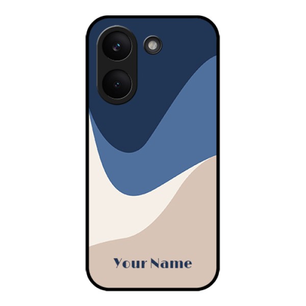Xiaomi Redmi Turbo 5 Custom Glass Phone Case - Abstract Drip Art Design